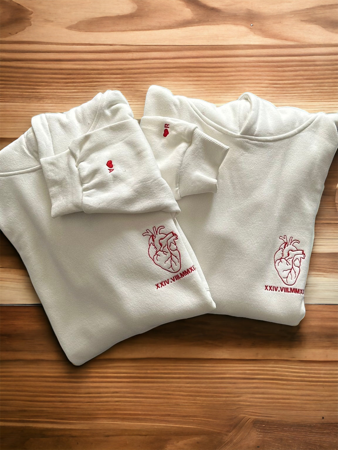 felpa cuore stilizzato
