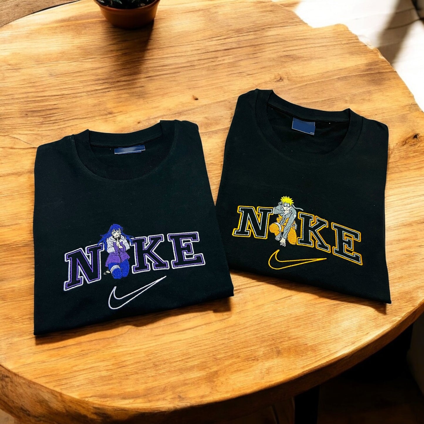 t-shirt naruto/ hynata swoosh