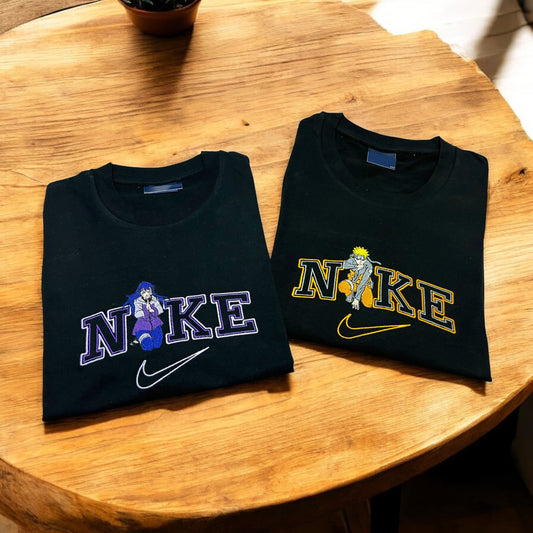 t-shirt naruto/ hynata swoosh