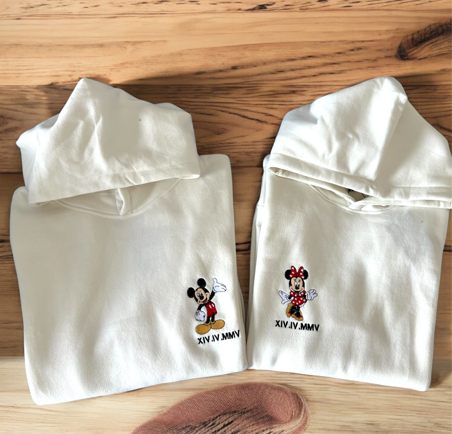 felpa minnie/topolino heart