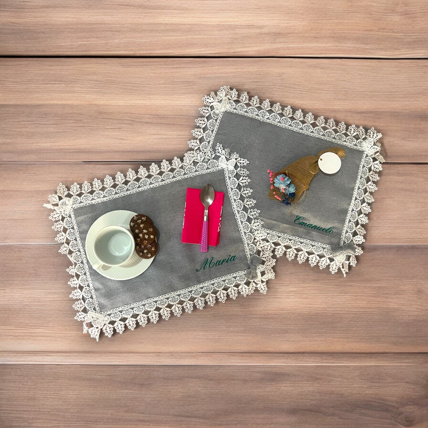 TOVAGLIETTE COLAZIONE PERSONALIZZATE(singole)