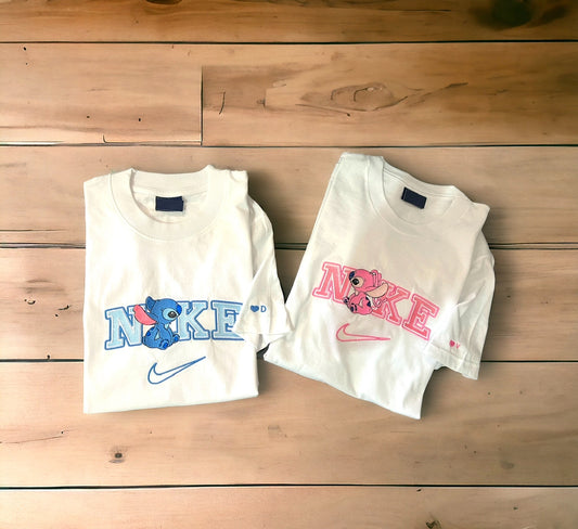 t shirt stich /angel swoosh