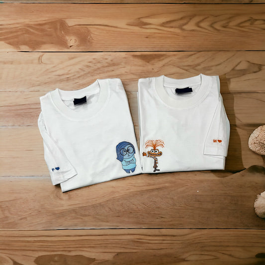 t-shirt inside out