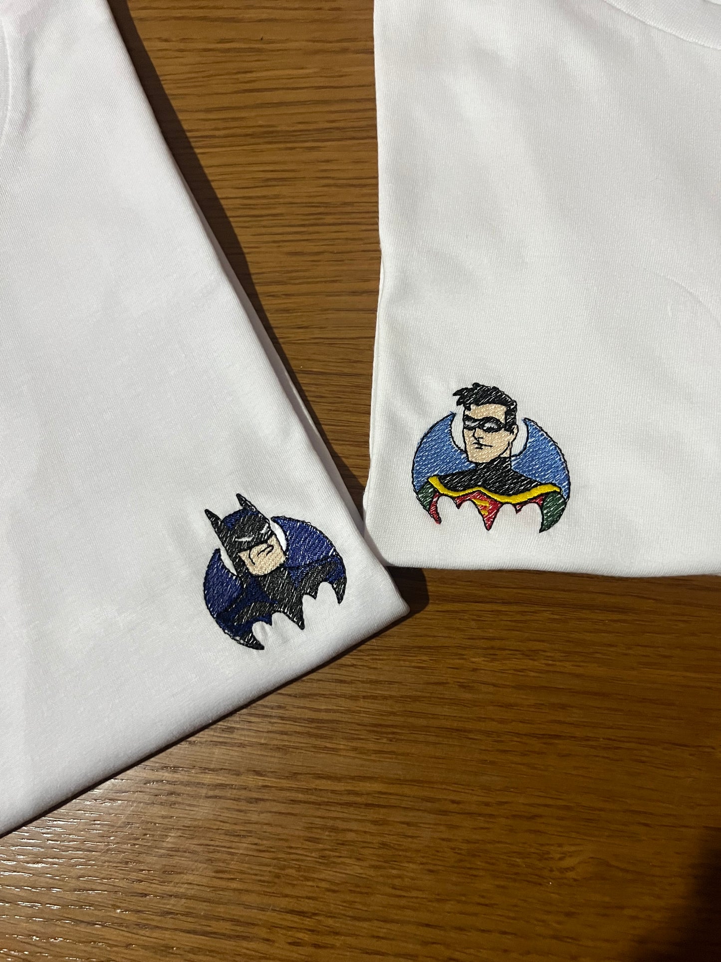 t-shirt batman e robin