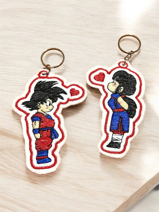 Portachiavi di goku  e kiki
