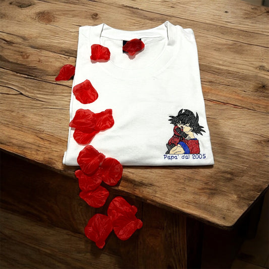 T-shirt goku e gohan