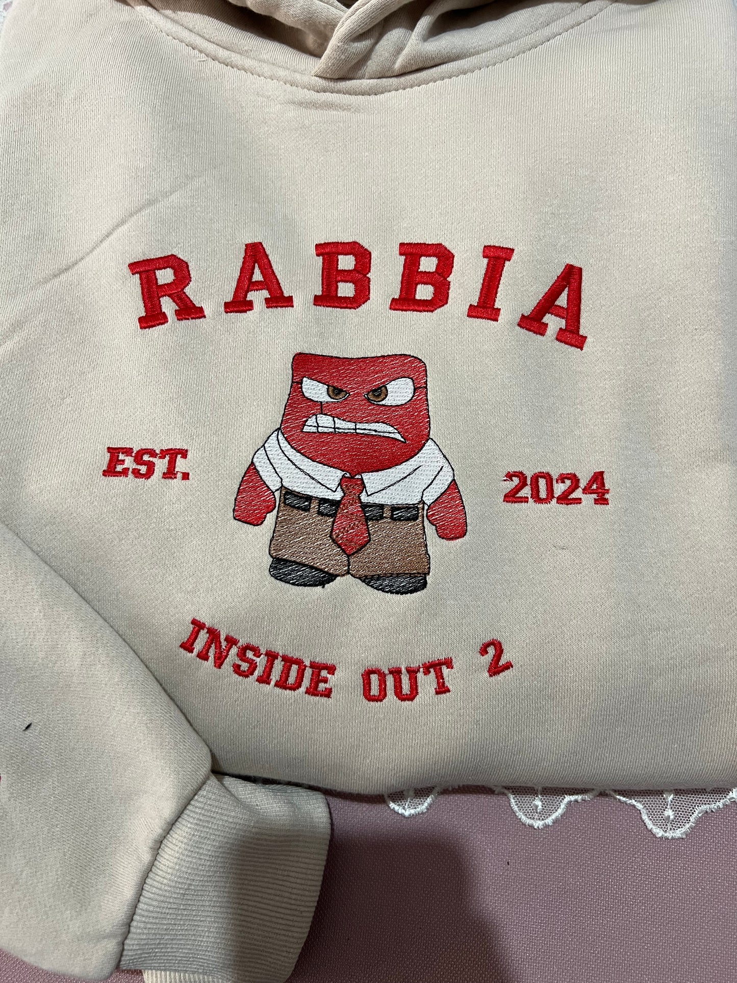 felpa rabbia